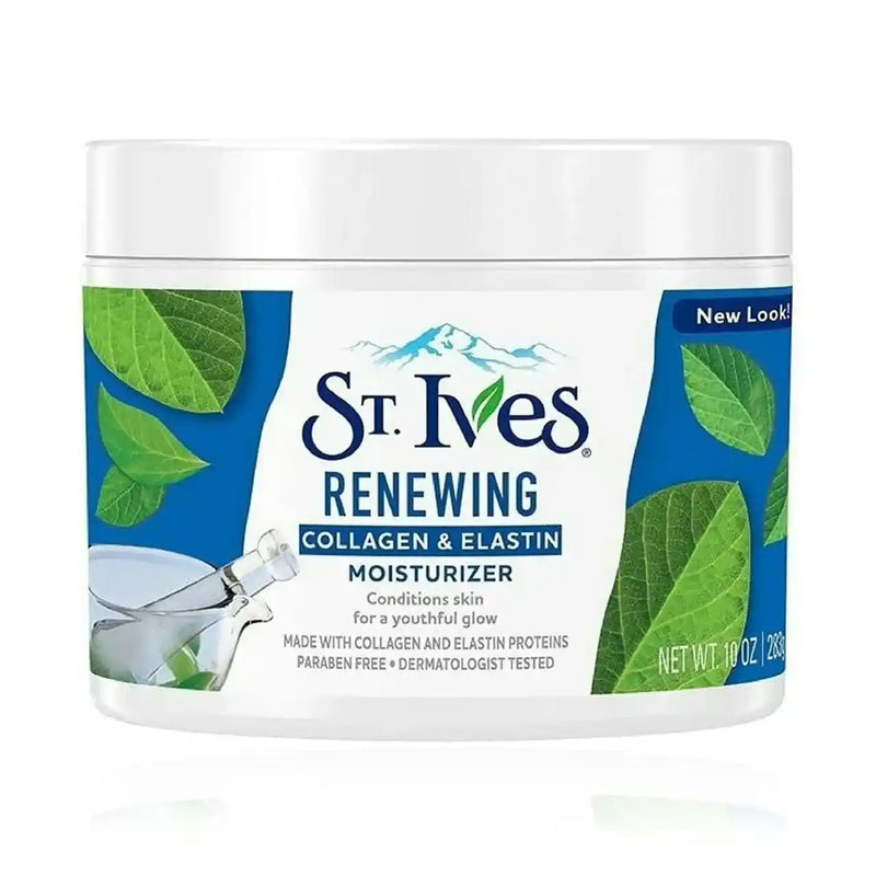 كريم المرطب بالكولاجين والإيلاستين لتجديد مظهر البشرة من سينت آيفز- 283 غرام