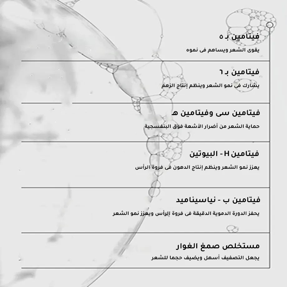 الشامبو المقوي للشعر من اي سي ام - 200 مل