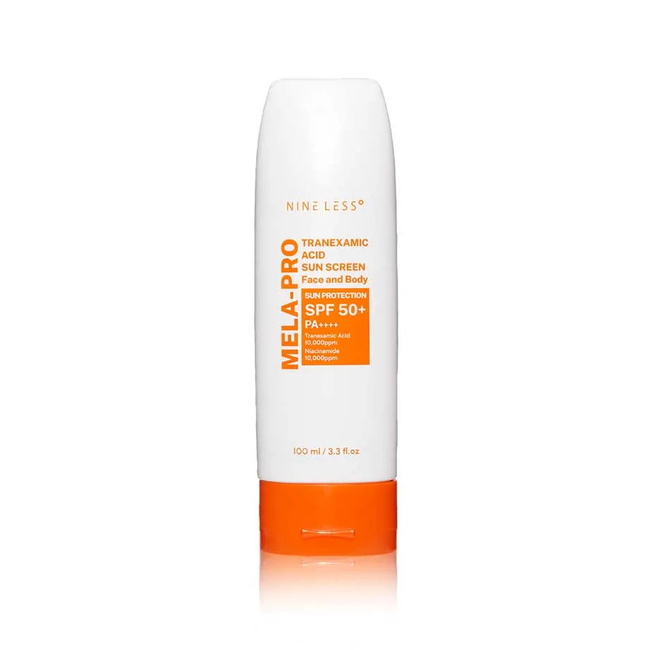 واقي شمس للوجه والجسم للتصبغات وتوحيد لون البشرة بحمض الترانيكساميك SPF 50+ من ناين ليس – 100 مل