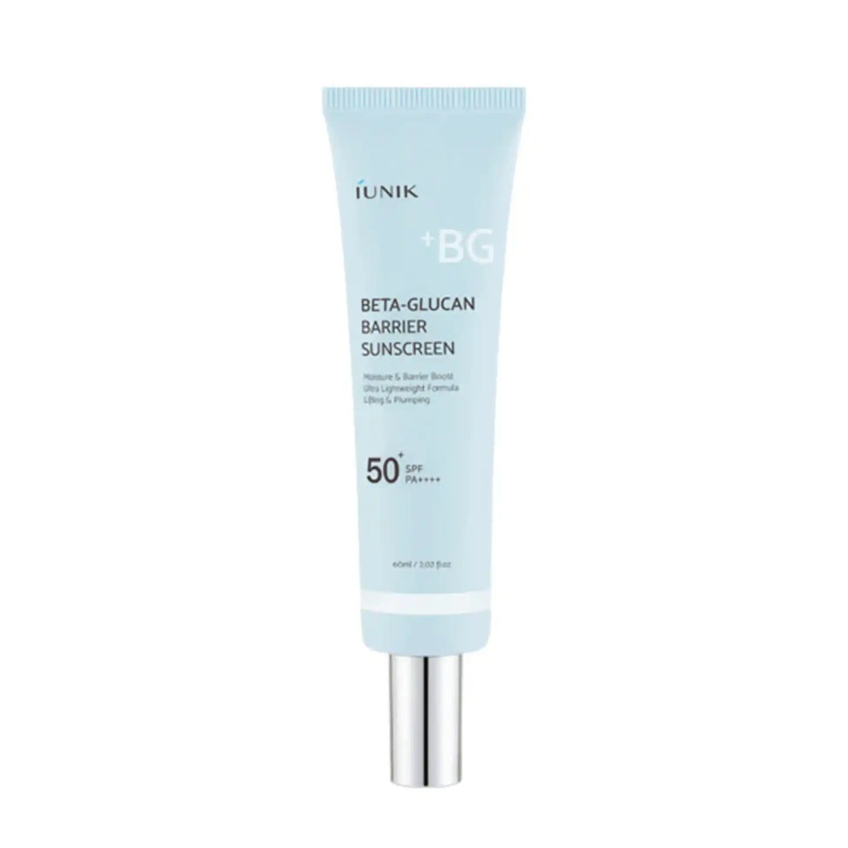 واقي شمس مرطب وداعم لحاجز البشرة بالبيتا جلوكان SPF50+ من ايونيك – 60 مل