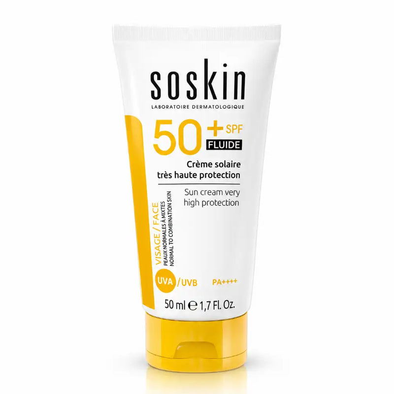 واقي شمس فلويد للوجه حماية عالية جدا SPF50+ من سوسكن - 50 مل