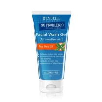 غسول الوجه بخلاصة زيت شجرة الشاي للبشرة الحساسة من ريفيول – 200 مل