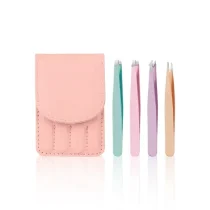 مجموعة الملاقط الملونه المصنوعة من الفولاذ المقاوم للصدأ