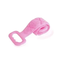 ليفة الاستحمام السيليكونية المرنة لتنظيف وتدليك الجسم